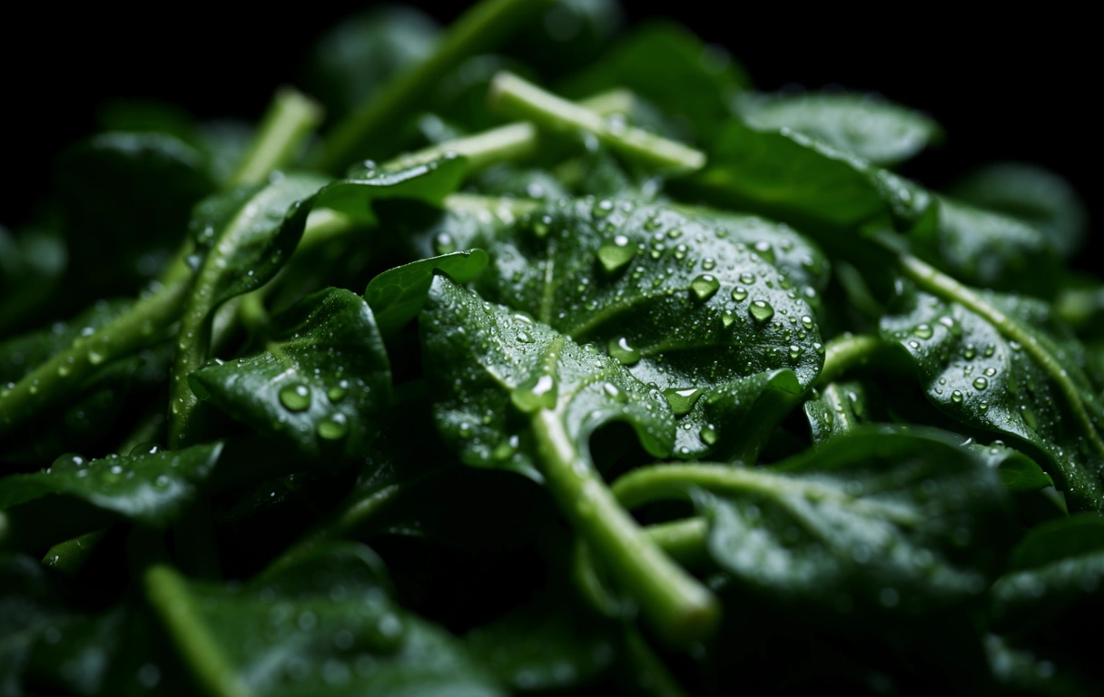 Verduras de hoja verde