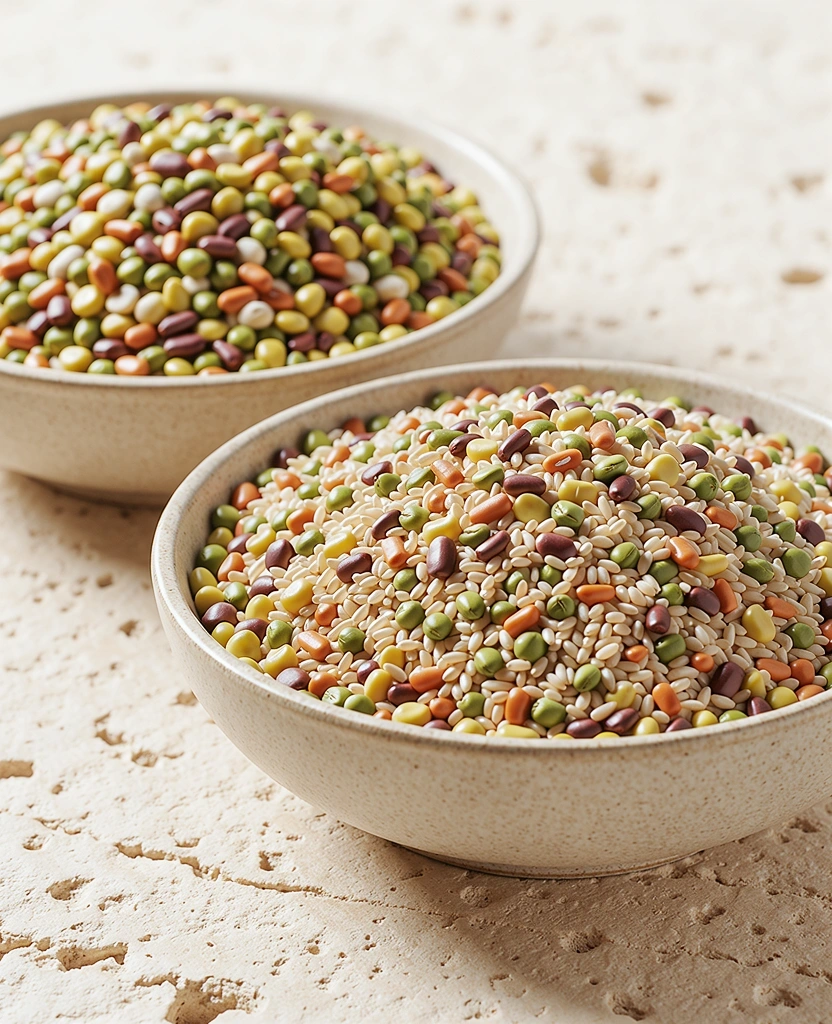 Variedad de alimentos naturales